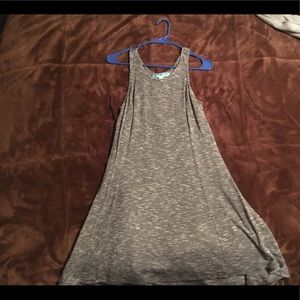 High Low Black and White mixed dress